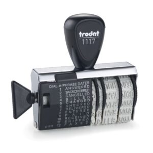 Trodat Classic 4mm Dater + Dial-A-Phrase 1117
