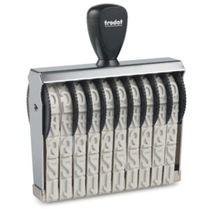 Trodat Classic 18mm Number Bands 151810